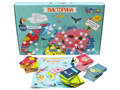 Настольная игра Десятое королевство Викторина Мир
