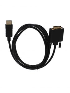 Кабель-переходник VCOM DisplayPort (M) - DVI (M), 1.8м (CG606-1.8M)