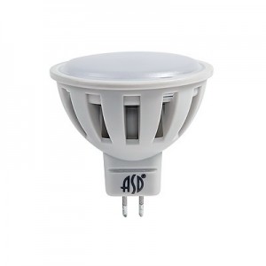 Лампа светодиодная ASD Led-jcdr-standard 5.5Вт gu5.3 4000К 220В
