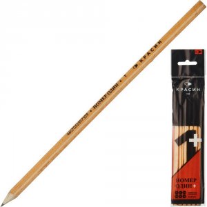 Чернографитный карандаш Красин Номер 1 С-480 (517489)