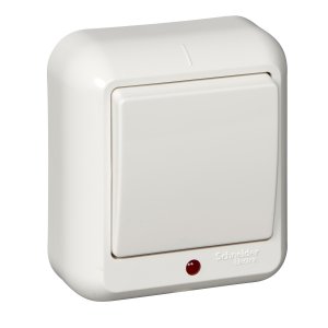 Одноклавишный выключатель Schneider Electric Прима (A16-046-B)