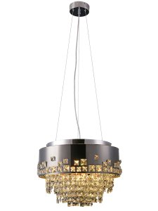 Люстра HIPER H153-3 (черный, хром)