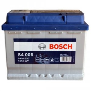 Аккумуляторы автомобильные Bosch S4 Silver (0092S40060)