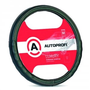 Оплетка руля Autoprofi оплетка на руль AP-130 BK (M)