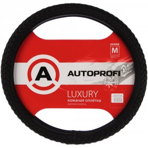 Оплетка руля Autoprofi Ap-800 bk (m) (AP-800 BK (M))