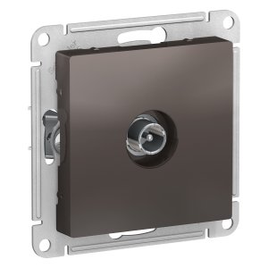 Проходная розетка TV Schneider Electric AtlasDesign (ATN000692)