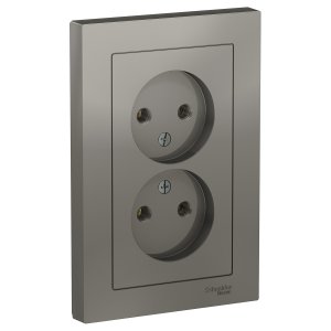 Двойная розетка Schneider Electric AtlasDesign (ATN000920)