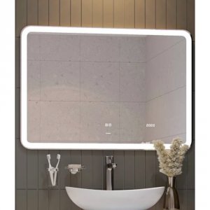 Зеркало VIGO Grani(Bora) Luxe 100 z.GRI.100.Luxe с подсветкой с сенсорным выключателем (z.BOR.100.Luxe)