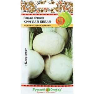 Редька семена Русский Огород Зимняя круглая белая (303316)