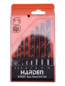 Набор свёрл по дереву HARDEN 610287