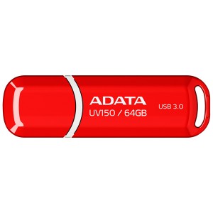 Флеш-диск ADATA UV150 Red 64GB (AUV150-64G-RRD)