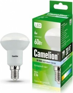 Лампа светодиодная Camelion Led6-r50/845/Е14