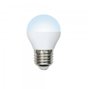 Лампа светодиодная Volpe Led-g45-6w/nw/e27/fr/o 10шт
