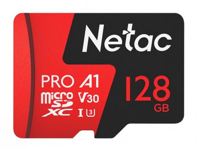 Карта памяти microSDXC Netac P500 Extreme Pro 128GB (NT02P500PRO-128G-S)