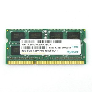 Оперативная память Apacer 8GB DDR3L SO-DIMM (AS08GFA60CATBGJ)