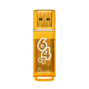 USB-флешка Smartbuy Glossy Series 64GB Orange (SB64GBGS-Or)
