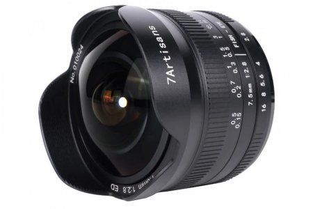 Объектив 7Artisans 7.5mm F2.8 mark ii Sony E