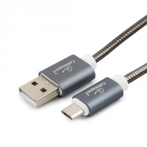 Кабель Cablexpert Gold (CC-G-mUSB02Gy-1M)