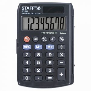 Карманный калькулятор Staff STF-883 (250196)