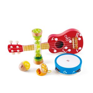 Набор музыкальных игрушек Hape Набор музыкальных игрушек Мини группа (E0339_HP)