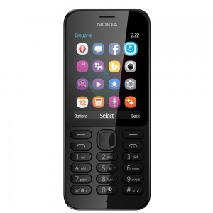 Мобильный телефон Nokia 222 Dual Sim Black