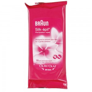 Салфетки охлаждающие для эпилирования Braun Silk-epil для эпиляции