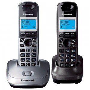 Телефон беспроводной DECT Panasonic KX-TG2512RU1 Grey/Dark Grey