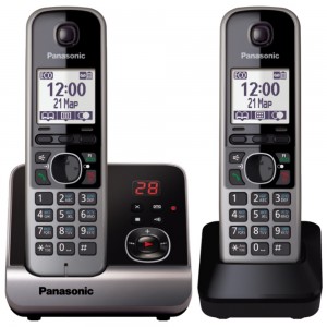 Телефон беспроводной DECT Panasonic KX-TG6722 Black