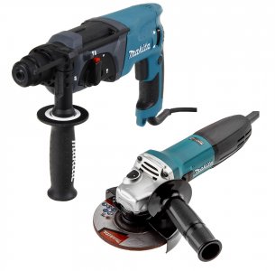 Набор перфоратор и шлифмашина Makita Перфоратор HR2470+УШМ GA5030 (197763)