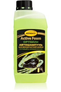Для бесконтактной мойки ASTROhim автошампунь для бесконтактной мойки Active Foam OPTIMUM, 1л AC-326 (45068)