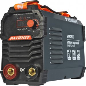 Инверторный сварочный аппарат Patriot WM230D,140-240В (605302023)