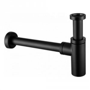 Сифон для раковины Paffoni Minimal ZACC240NO Черный матовый