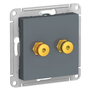 Двухместная аудиорозетка Schneider Electric AtlasDesign (ATN000787)