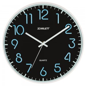 Часы настенные Scarlett SC-WC1007O