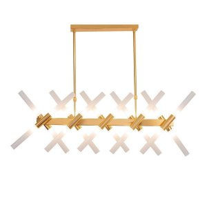 Подвесная люстра Lumina Deco Alford (LDP 6036-20 GD)
