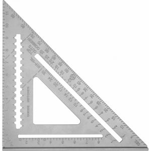 Алюминиевая треугольная линейка Deko DKM305-430-305 (041-0261)