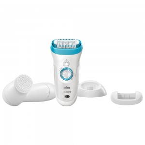 Эпилятор Braun Silk-epil 9-549 Wet&Dry+Прибор для очищения лица