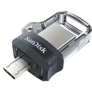 USB Flash накопитель SanDisk Ultra Dual Drive m3.0 256Gb