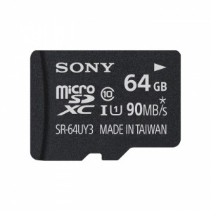 Карта памяти micro SDHC Sony SR64UY3AT Class 10 64Gb