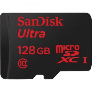 Карта памяти micro SDXC SanDisk SDSQUAR-128G-GN6IA Class 10 128Gb