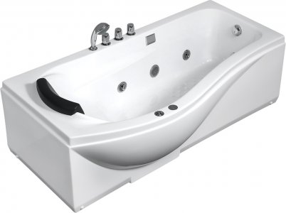 Акриловая ванна Gemy G9010 B 173х83 R без гидромассажа (G9010BR)