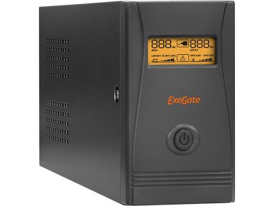 Источник бесперебойного питания Exegate Power Smart ULB-850.LCD.AVR.C13.RJ.USB
