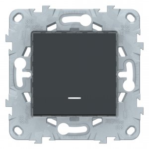 Одноклавишный выключатель Schneider Electric Unica New NU520154N