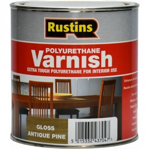 Полиуретановый лак Rustins Poly Varnish Gloss Antique Pine (3187)