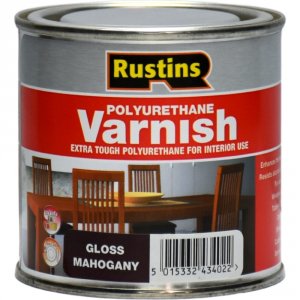 Полиуретановый лак Rustins Poly Varnish Gloss Mahogany (3191)