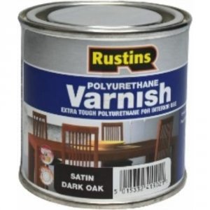 Полиуретановый лак Rustins Poly Varnish Satin Dark Oak (3222)