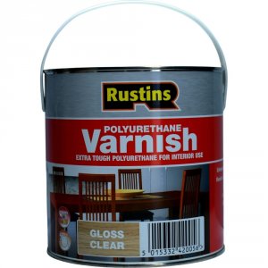Полиуретановый лак Rustins Poly Varnish Gloss Clear (1729)