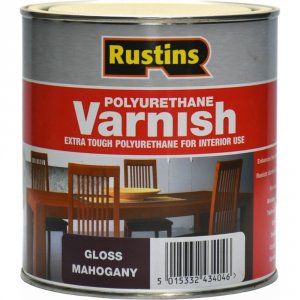 Полиуретановый лак Rustins Poly Varnish Gloss Mahogany (3193)