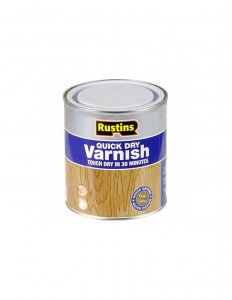Быстросохнущий лак Rustins QD Varnish Satin Oak (1747)