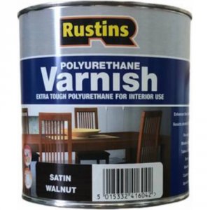 Полиуретановый лак Rustins Poly Varnish Satin Walnut (3218)